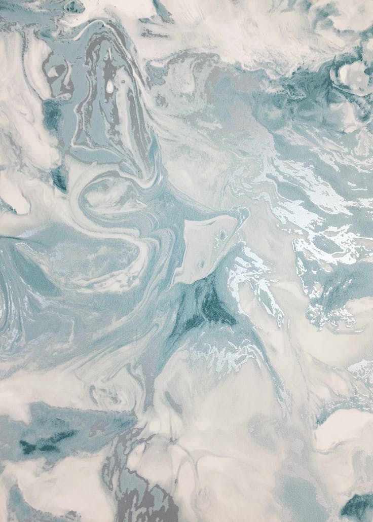 Teal Marble Background