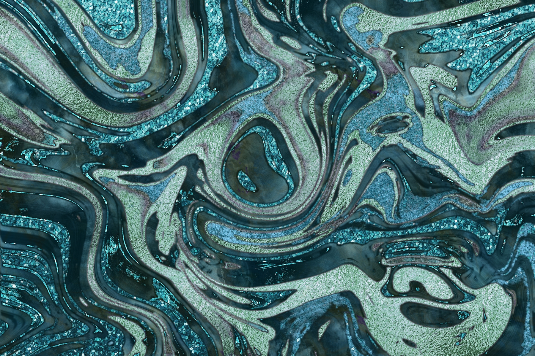 Teal Marble Background