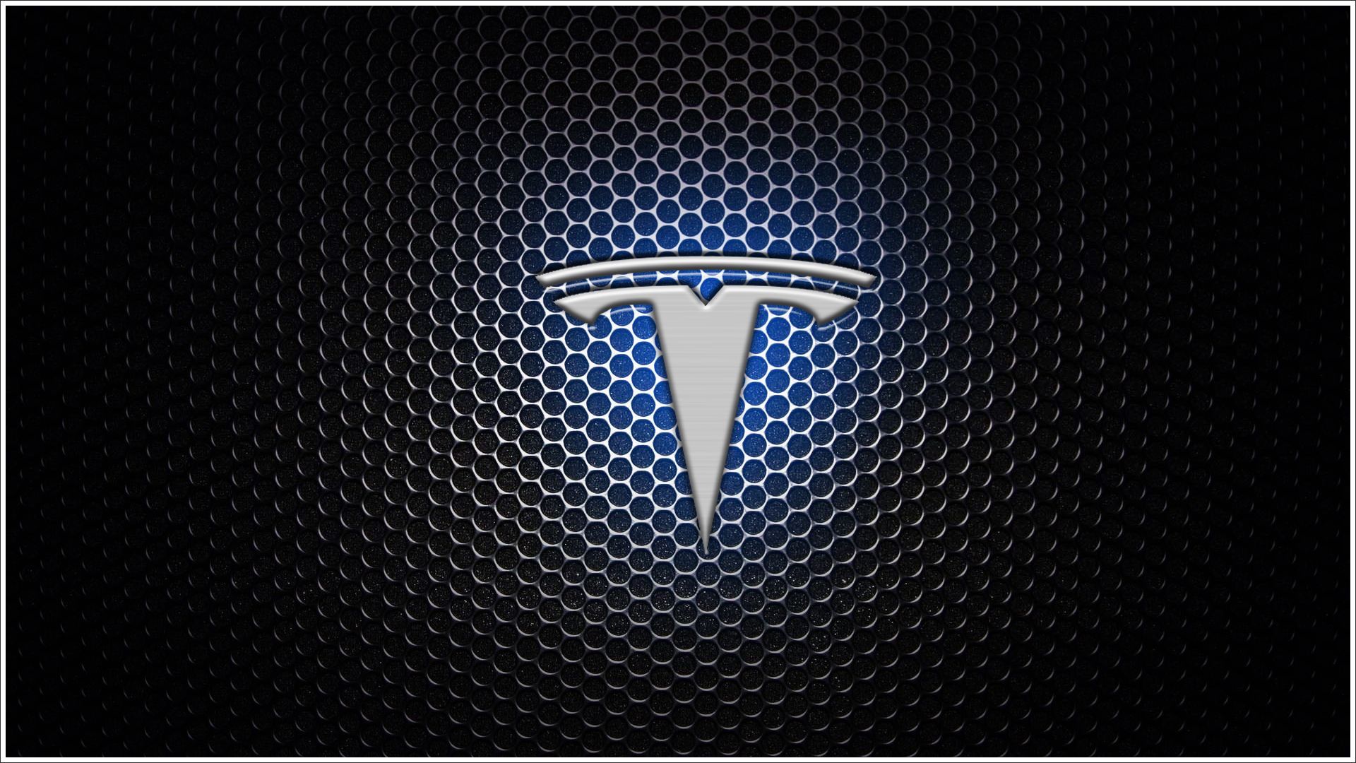 Tesla Logo Black Background