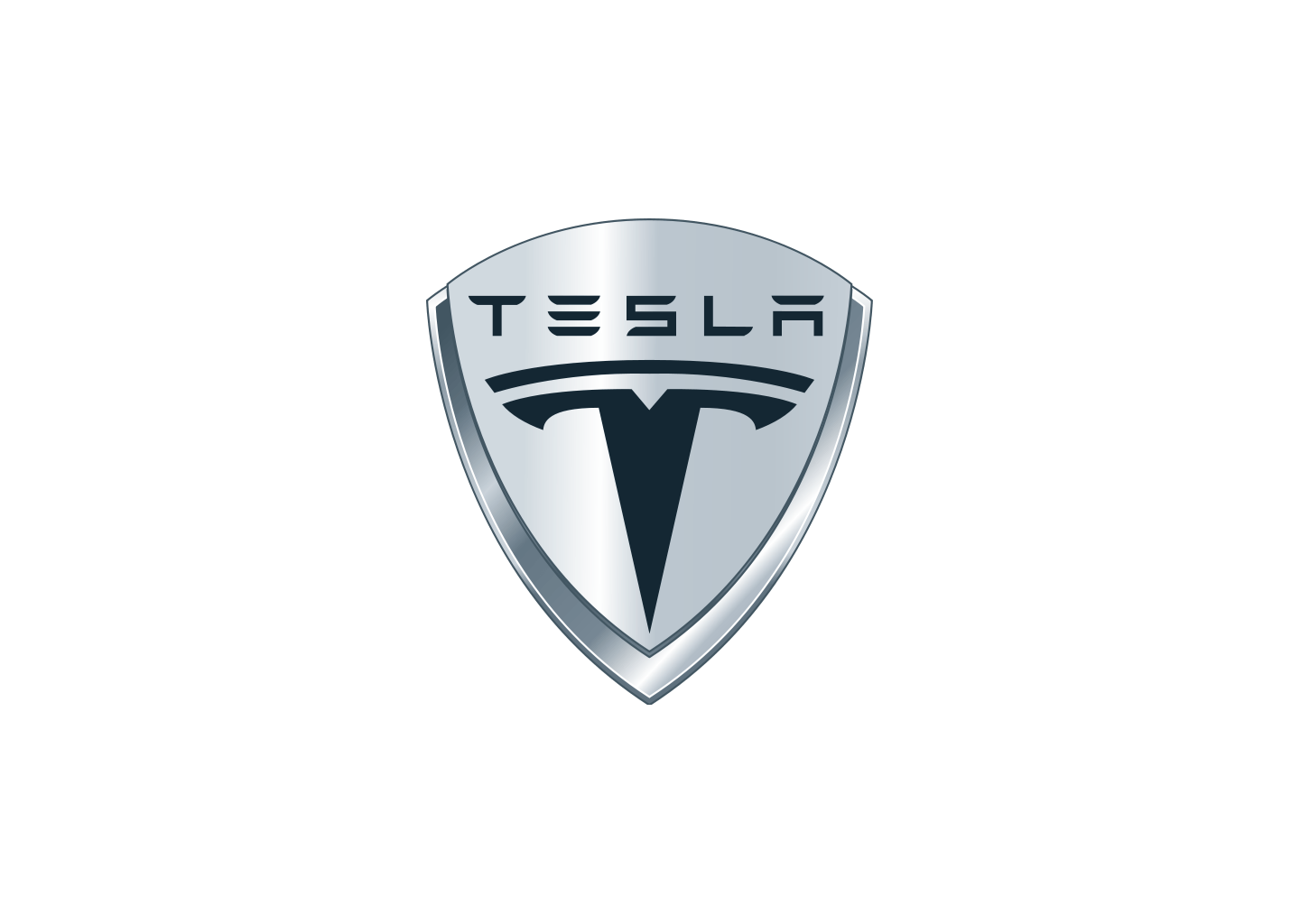 Tesla Logo Black Background