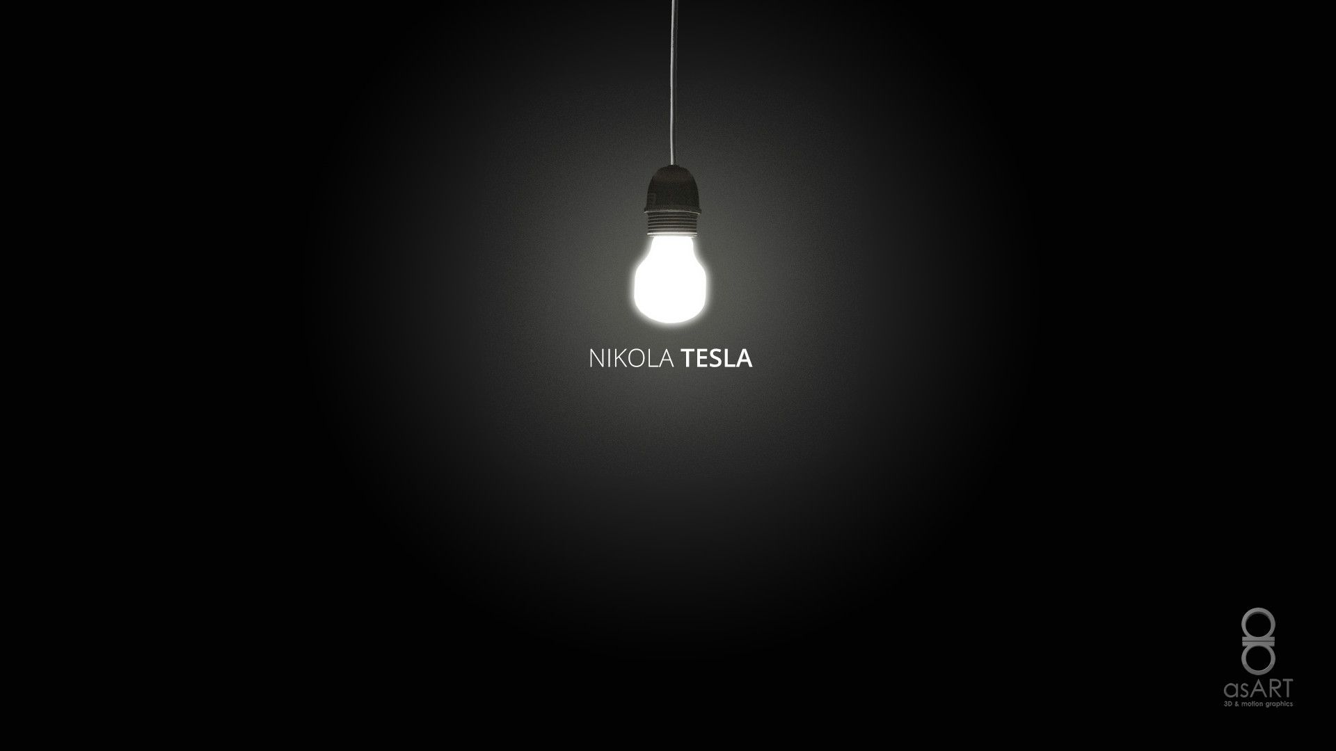 Tesla Logo Black Background