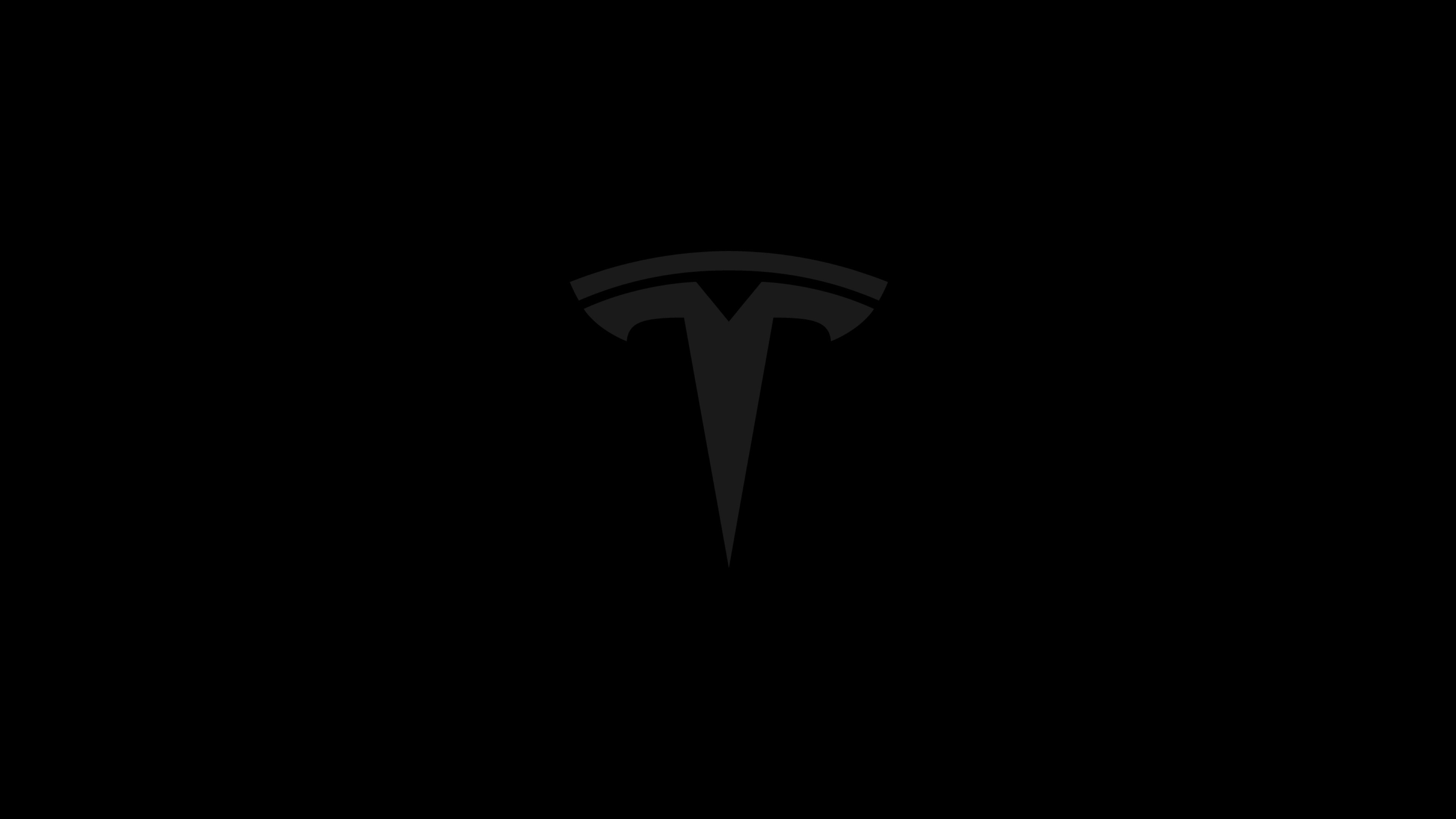 Tesla Logo Black Background