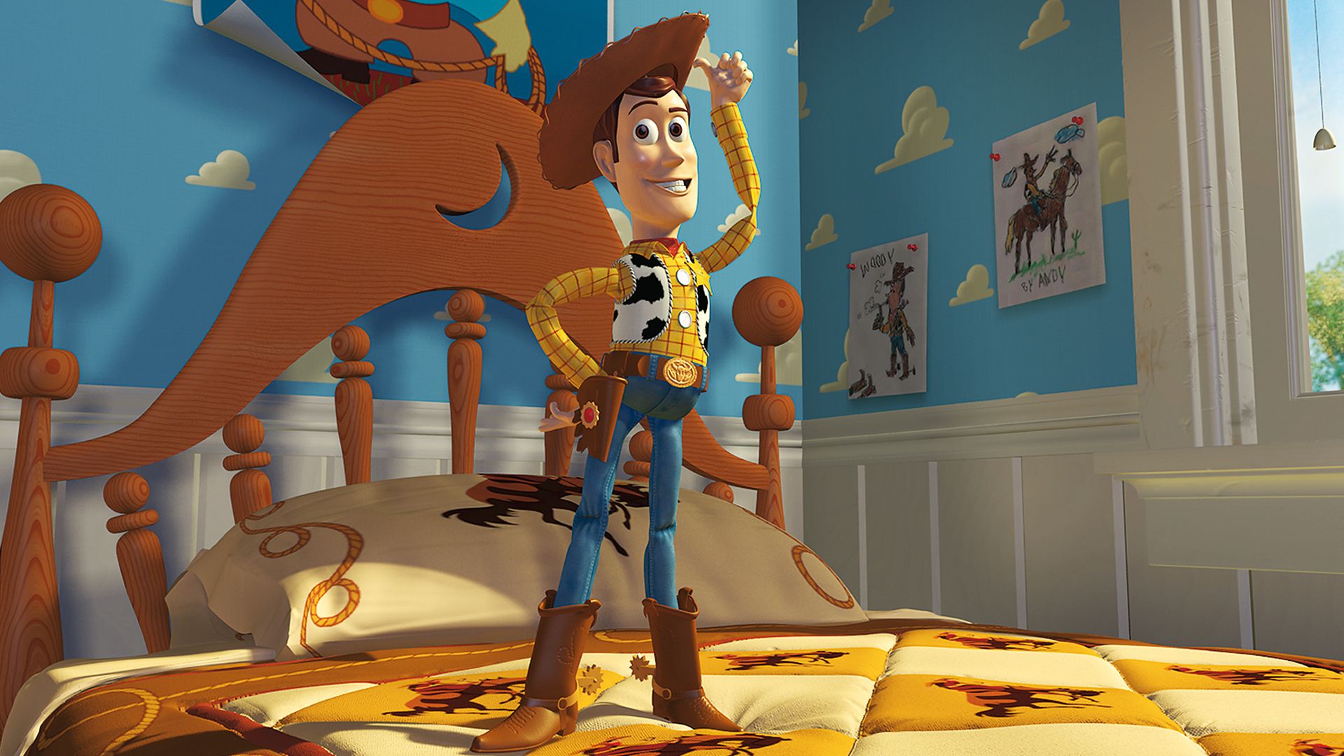 Toy Story Woody Background