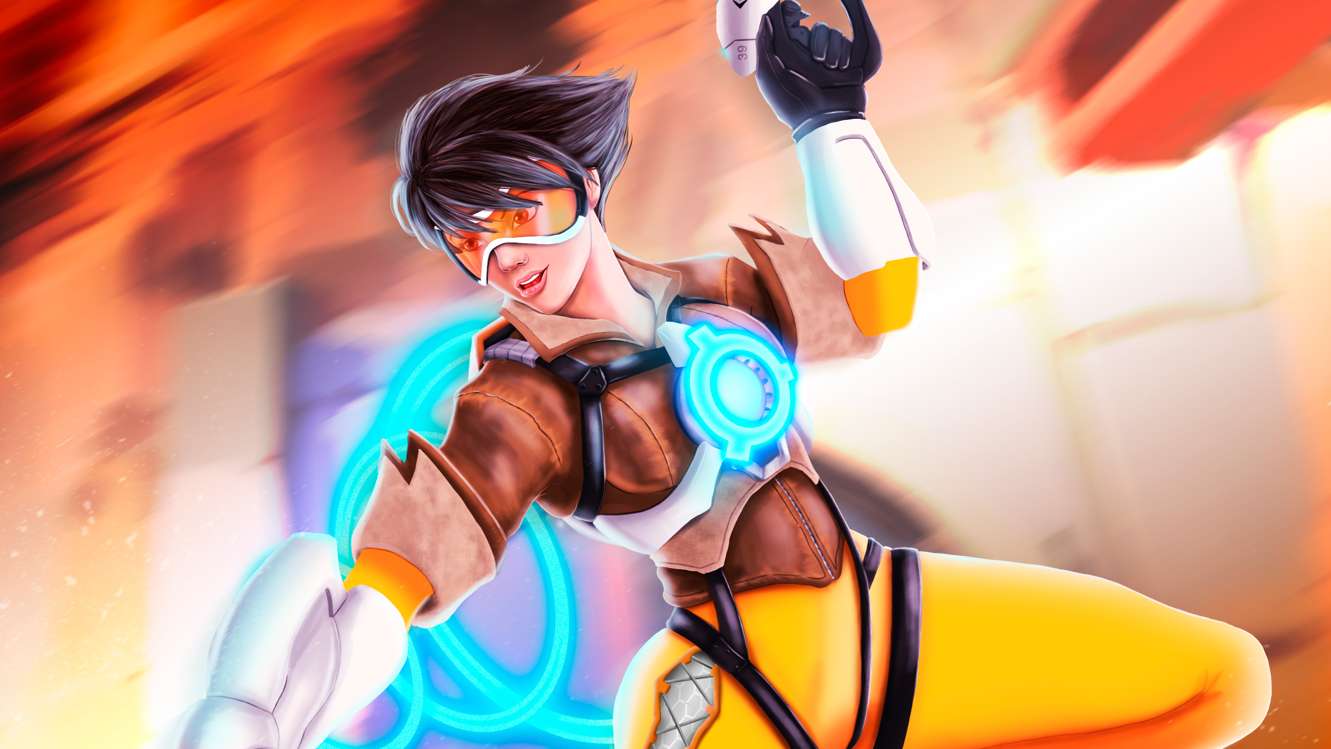 Tracer Backgrounds