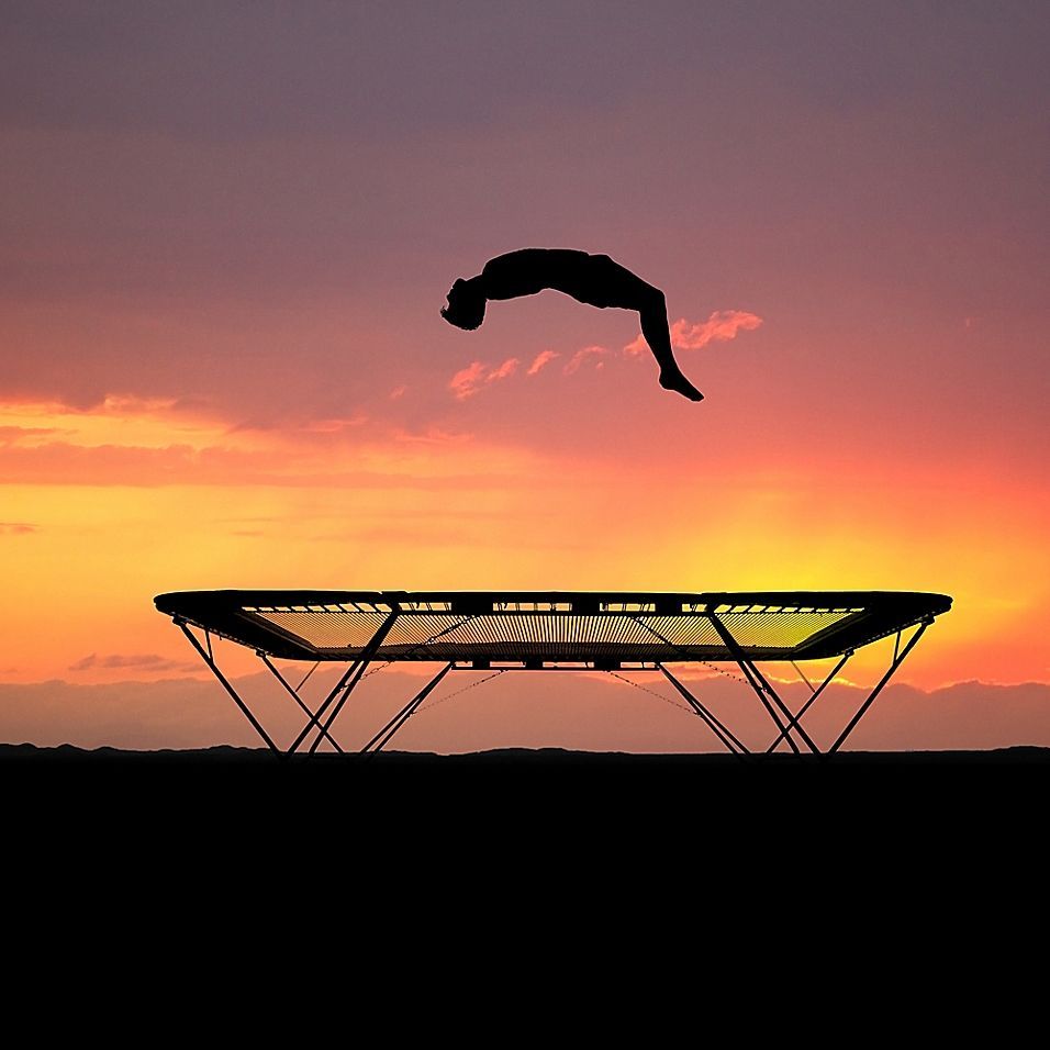 Trampoline Background