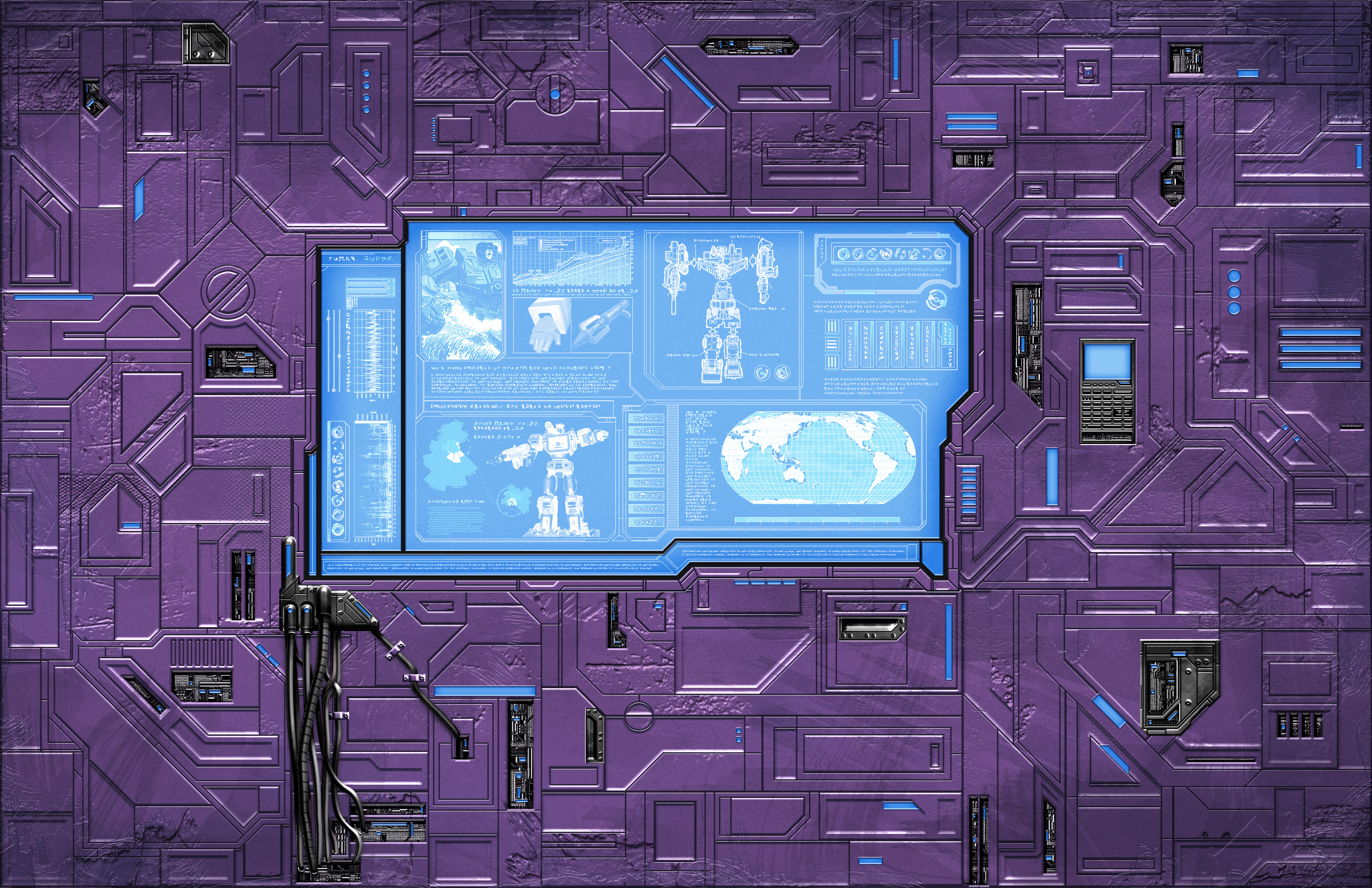 Transformers Display Background