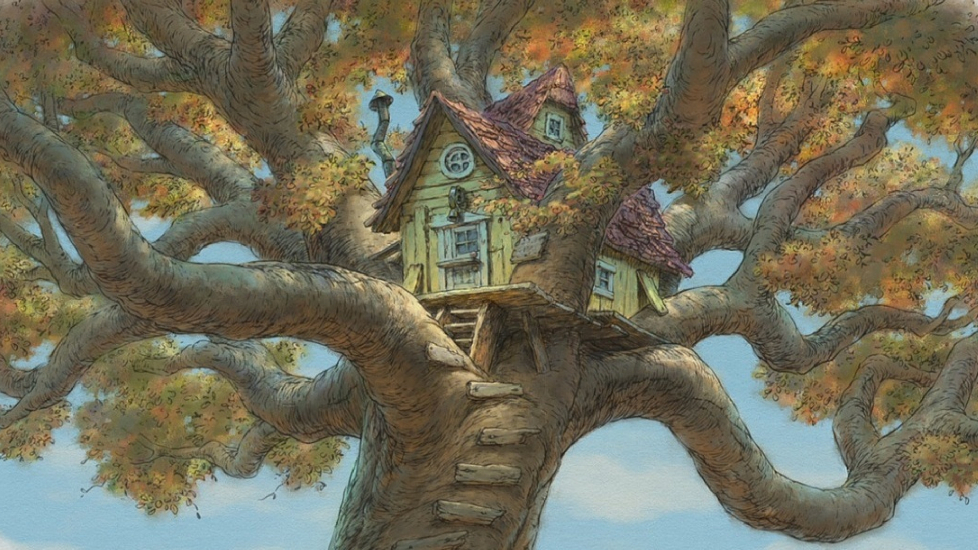 Treehouse Background