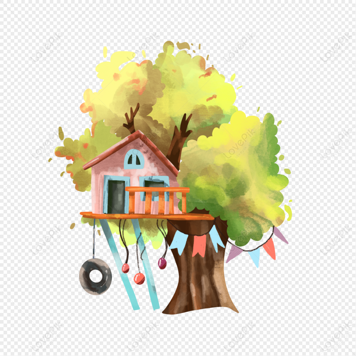 Treehouse Background