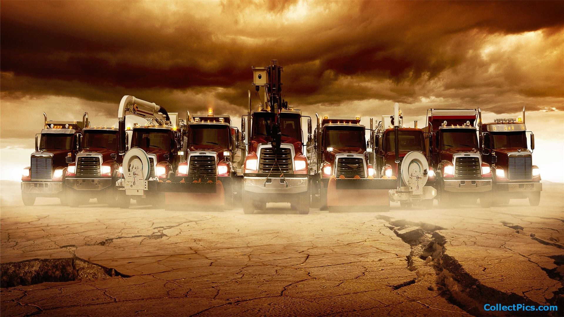 Trucker Background