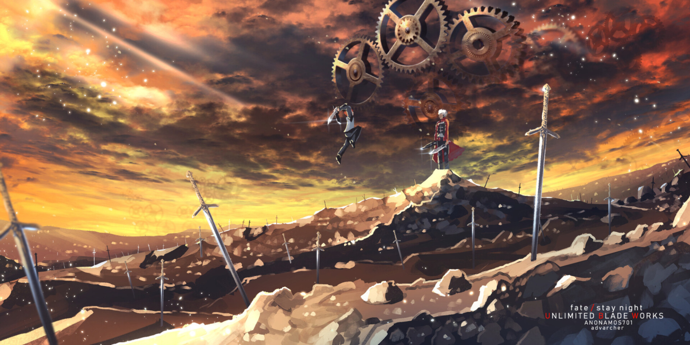 Unlimited Blade Works Background