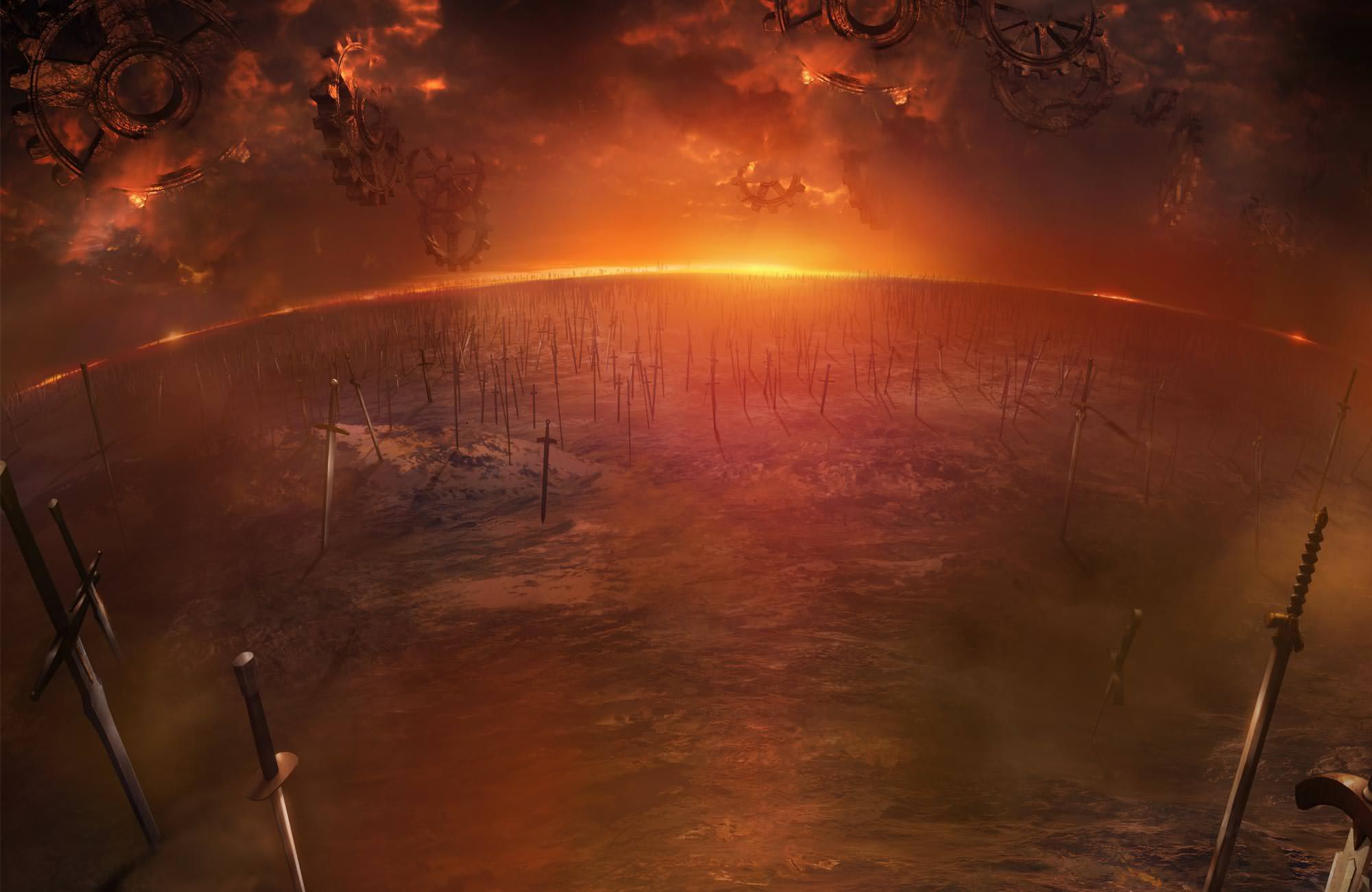 Unlimited Blade Works Background