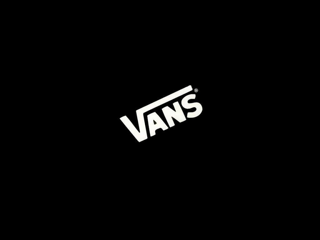 Vans Logo Black Background