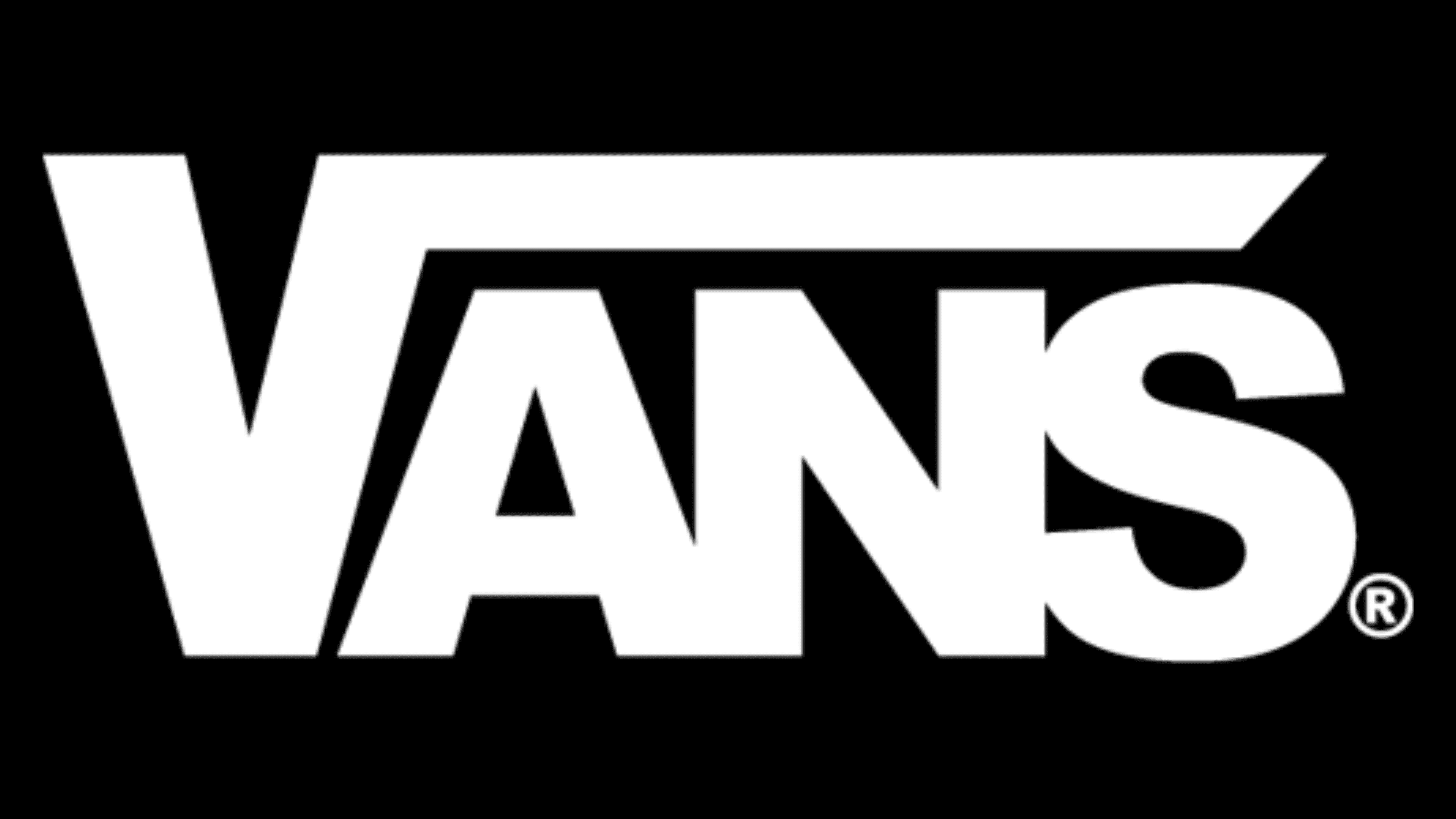 Vans Logo Black Background