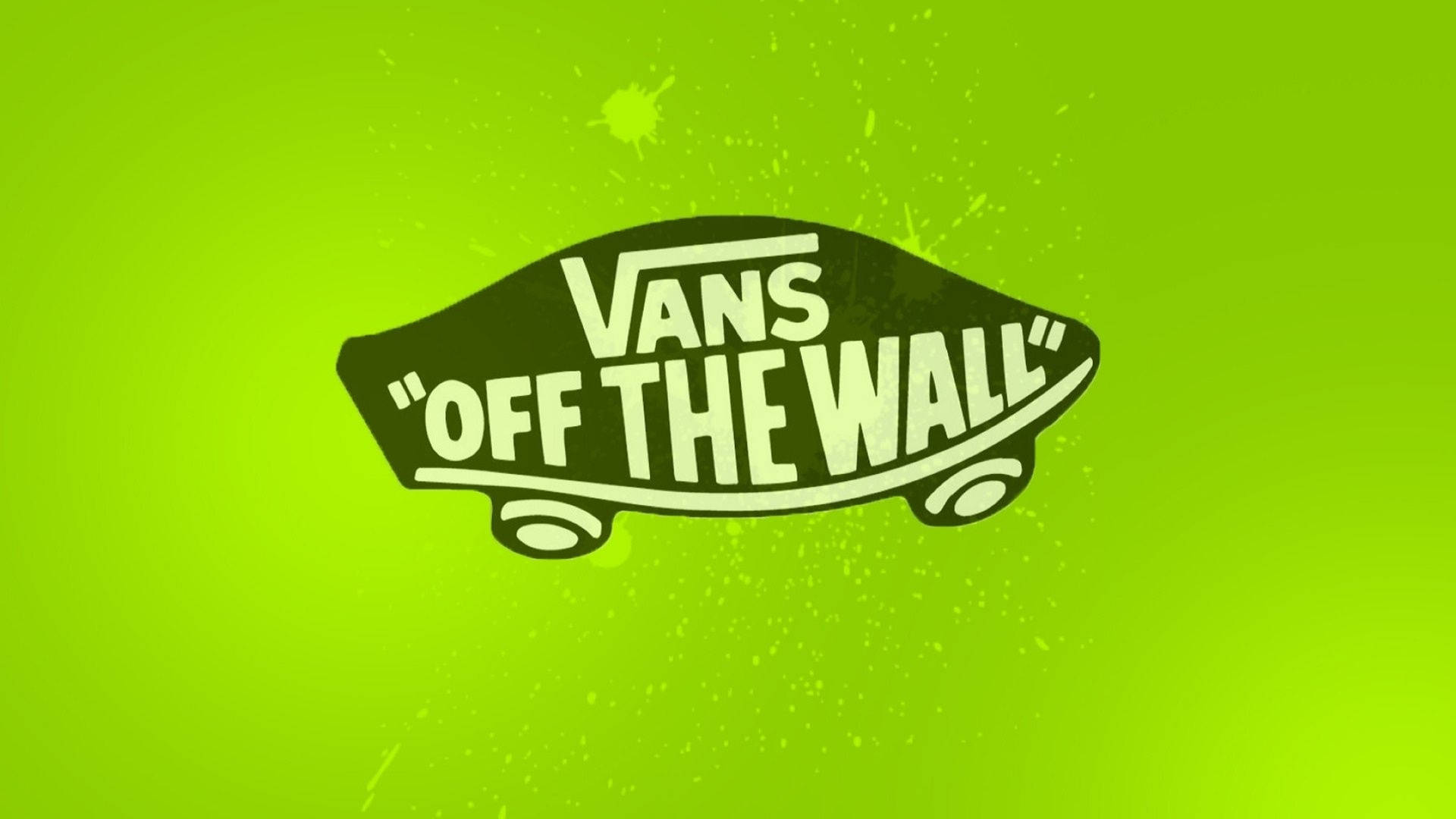 Vans Logo Black Background