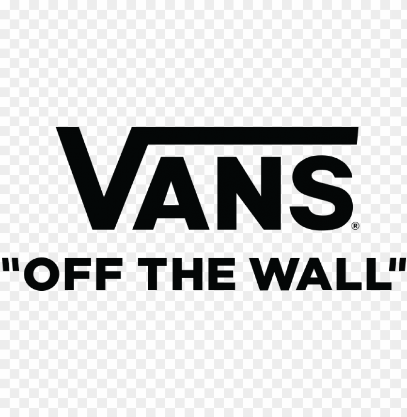 Vans Logo Black Background