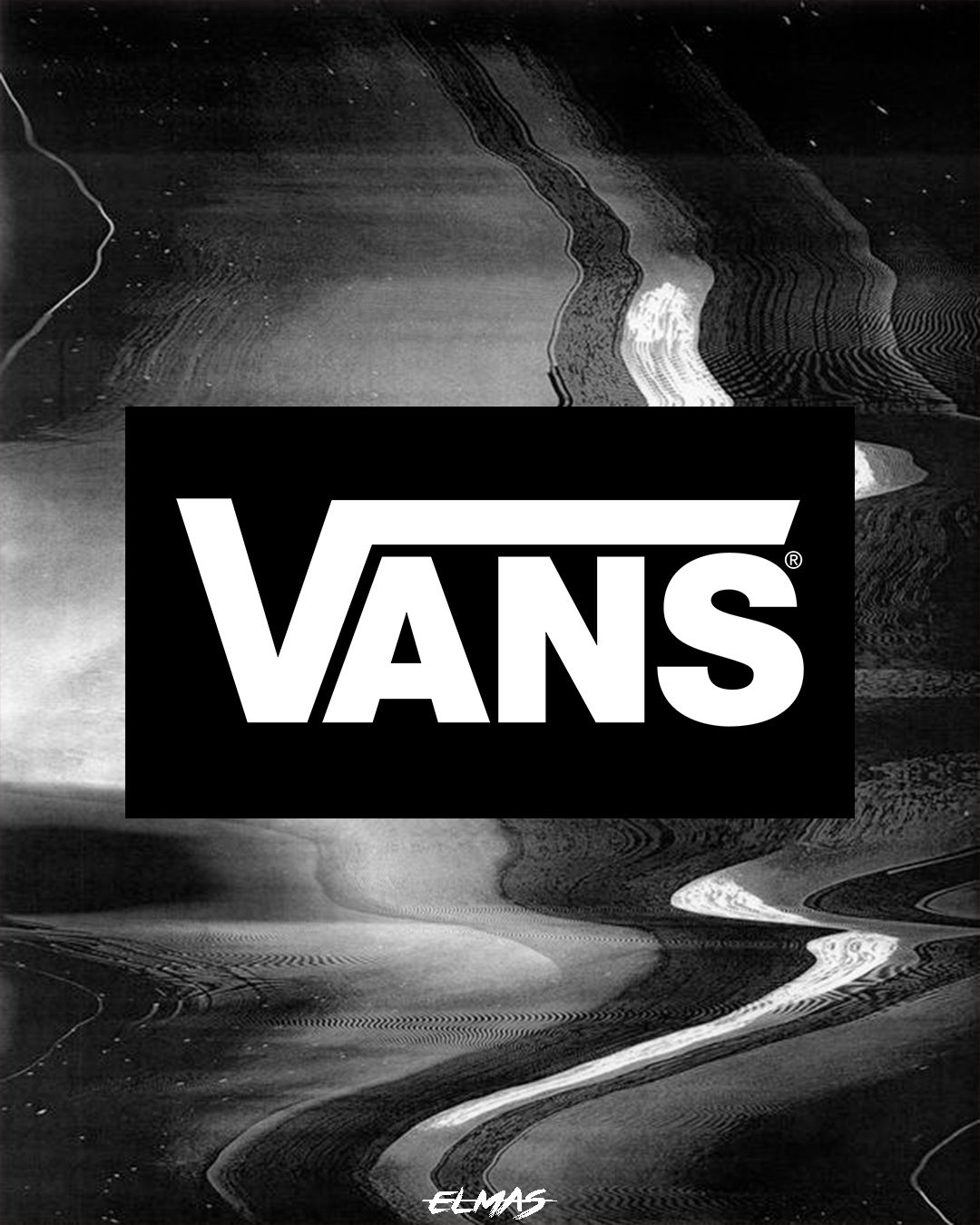 Vans Logo Black Background