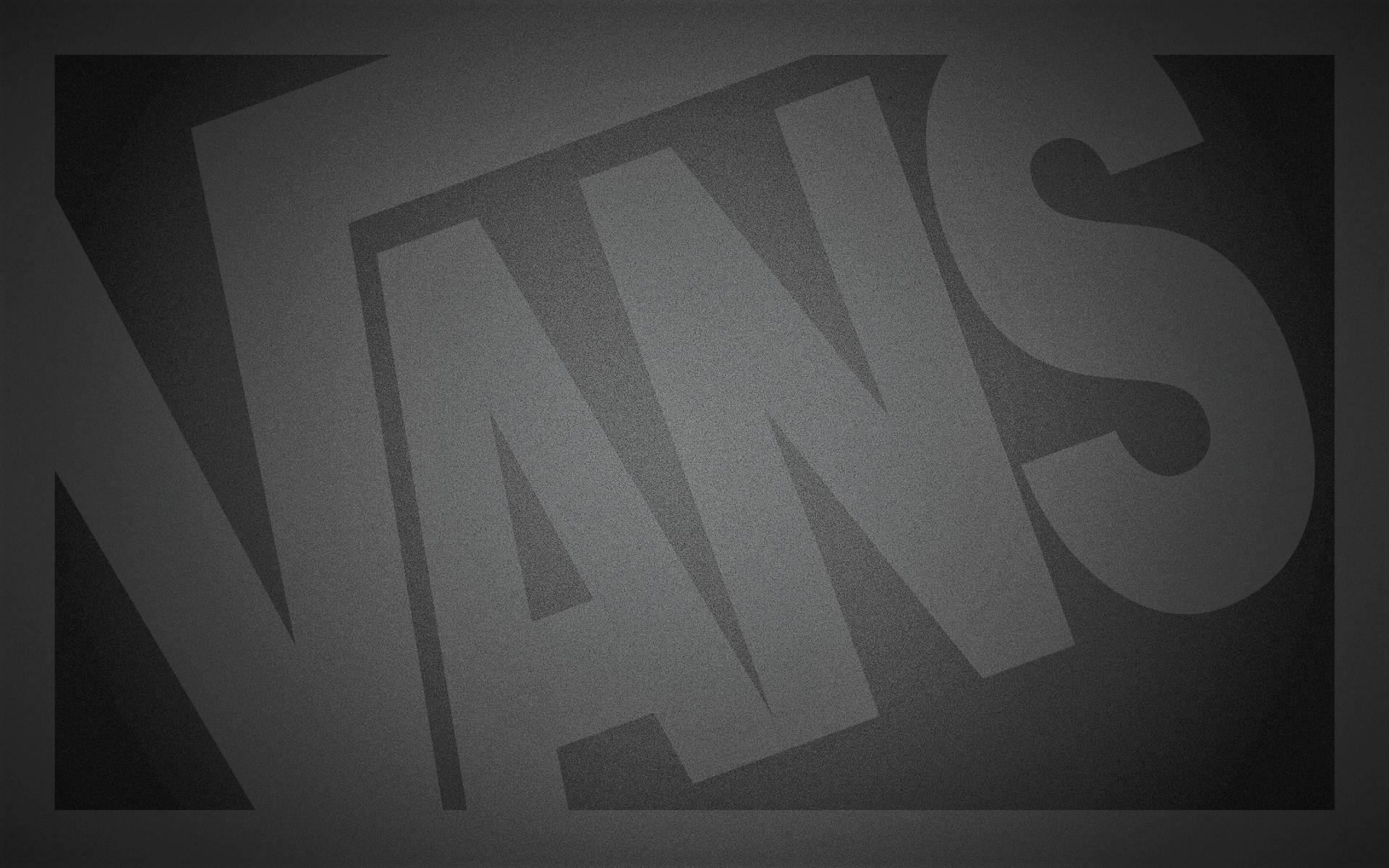 Vans Logo Black Background