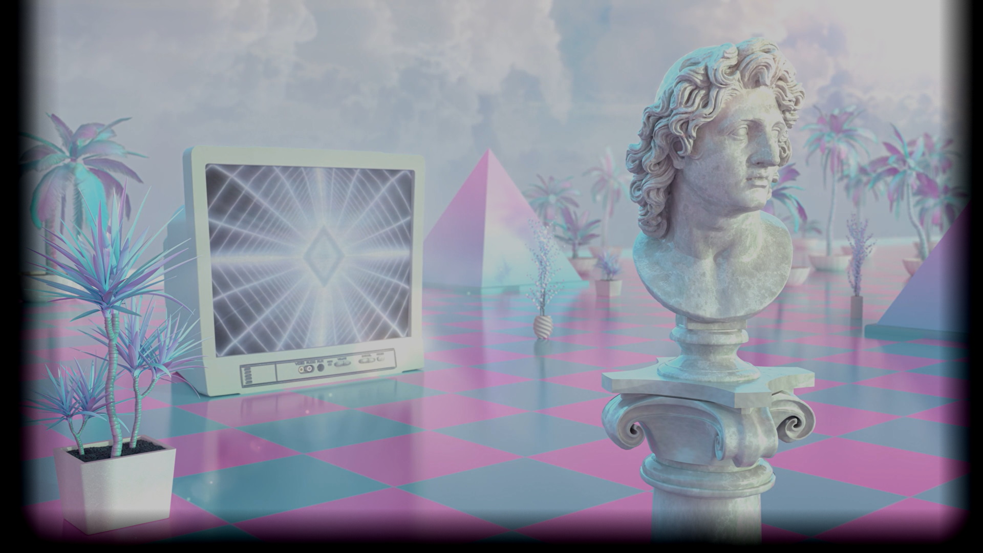 Vaporwave Steam Backgrounds