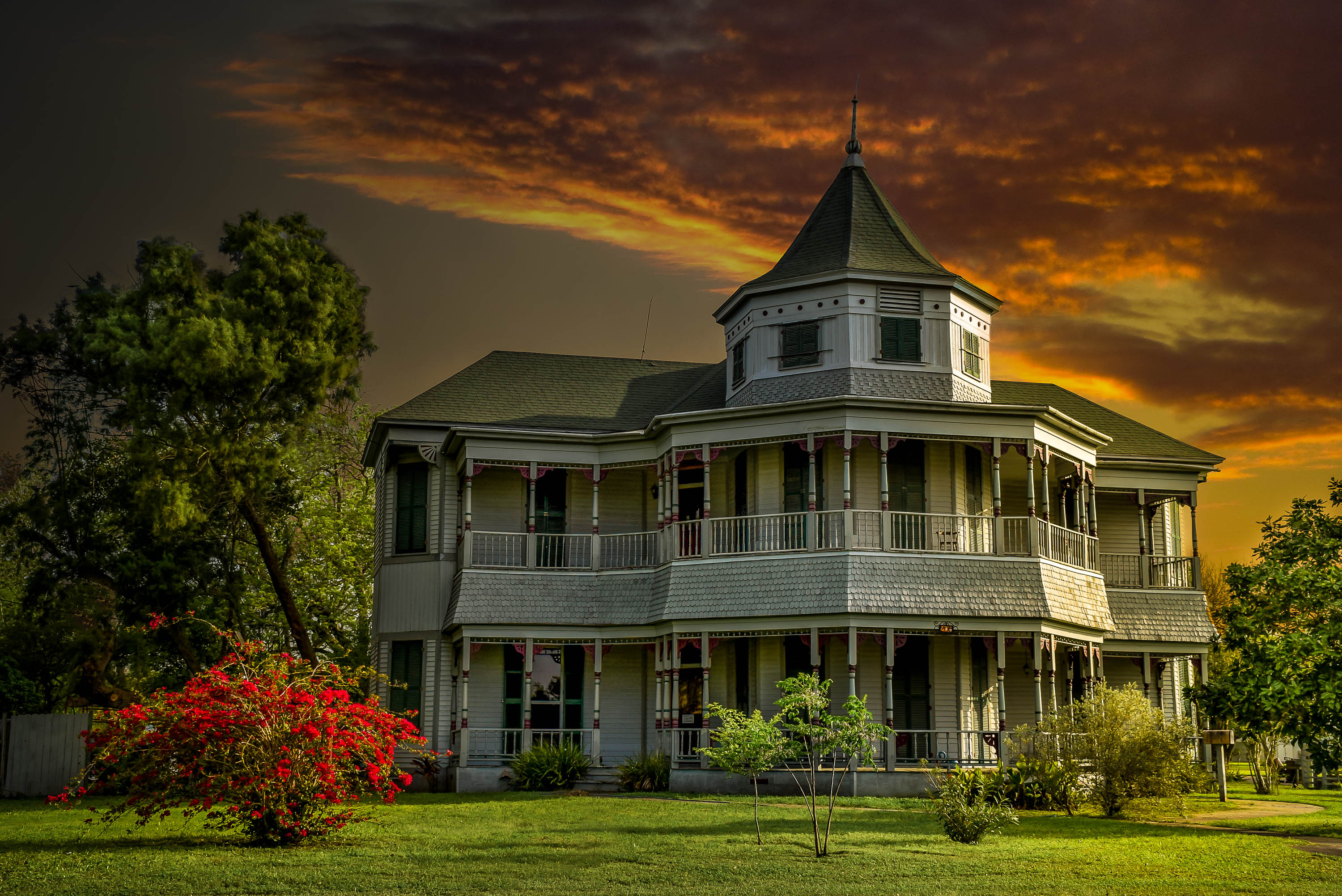 Victorian House Background