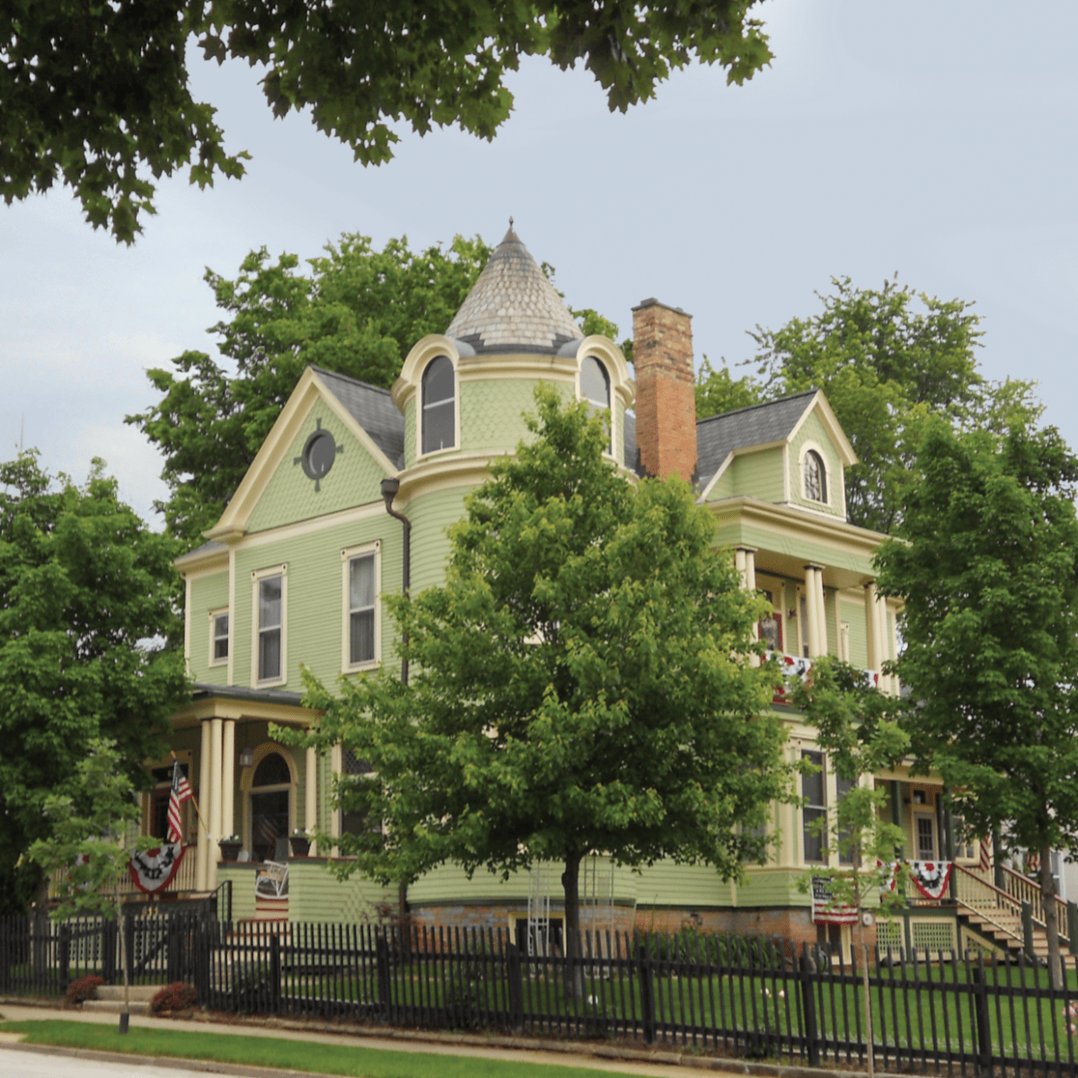 Victorian House Background