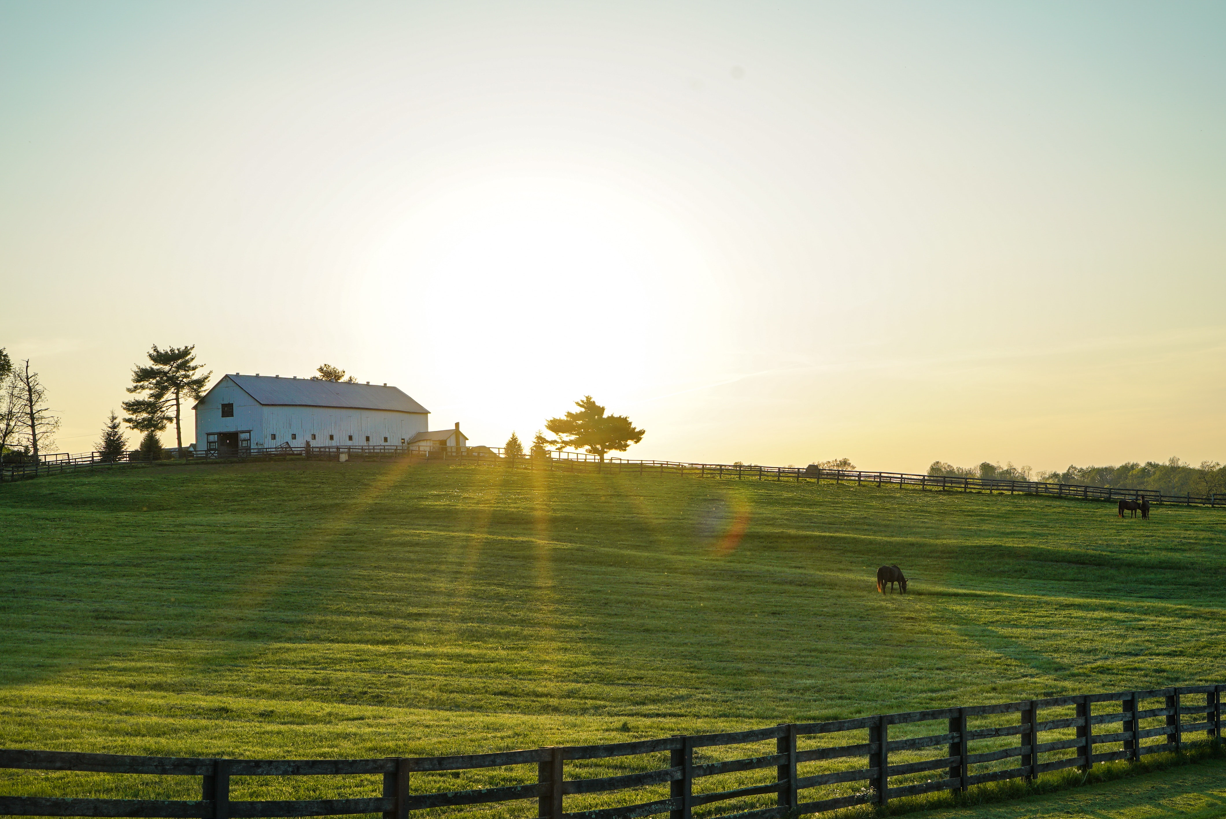 Wallpaper Farmhouse Background