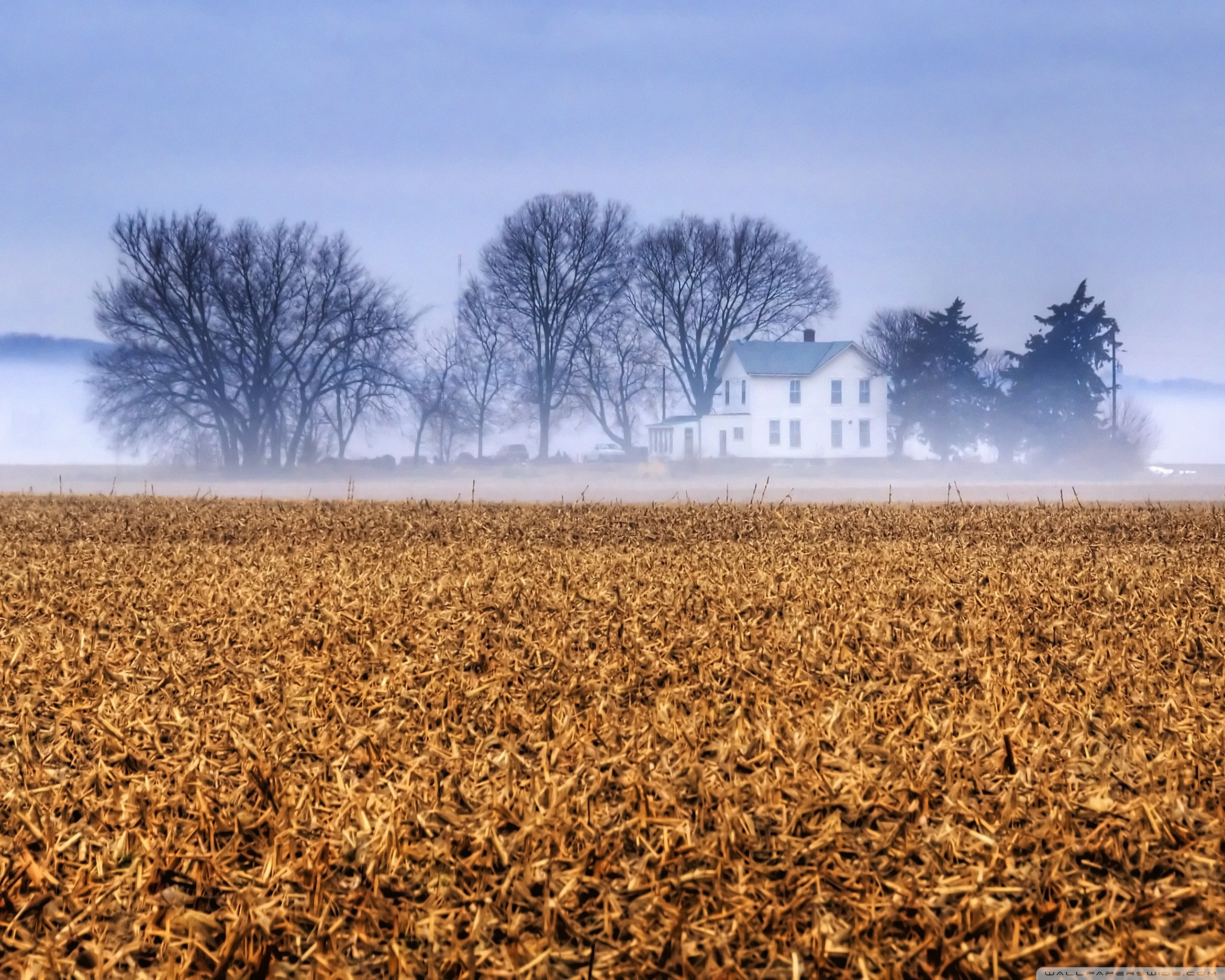 Wallpaper Farmhouse Background