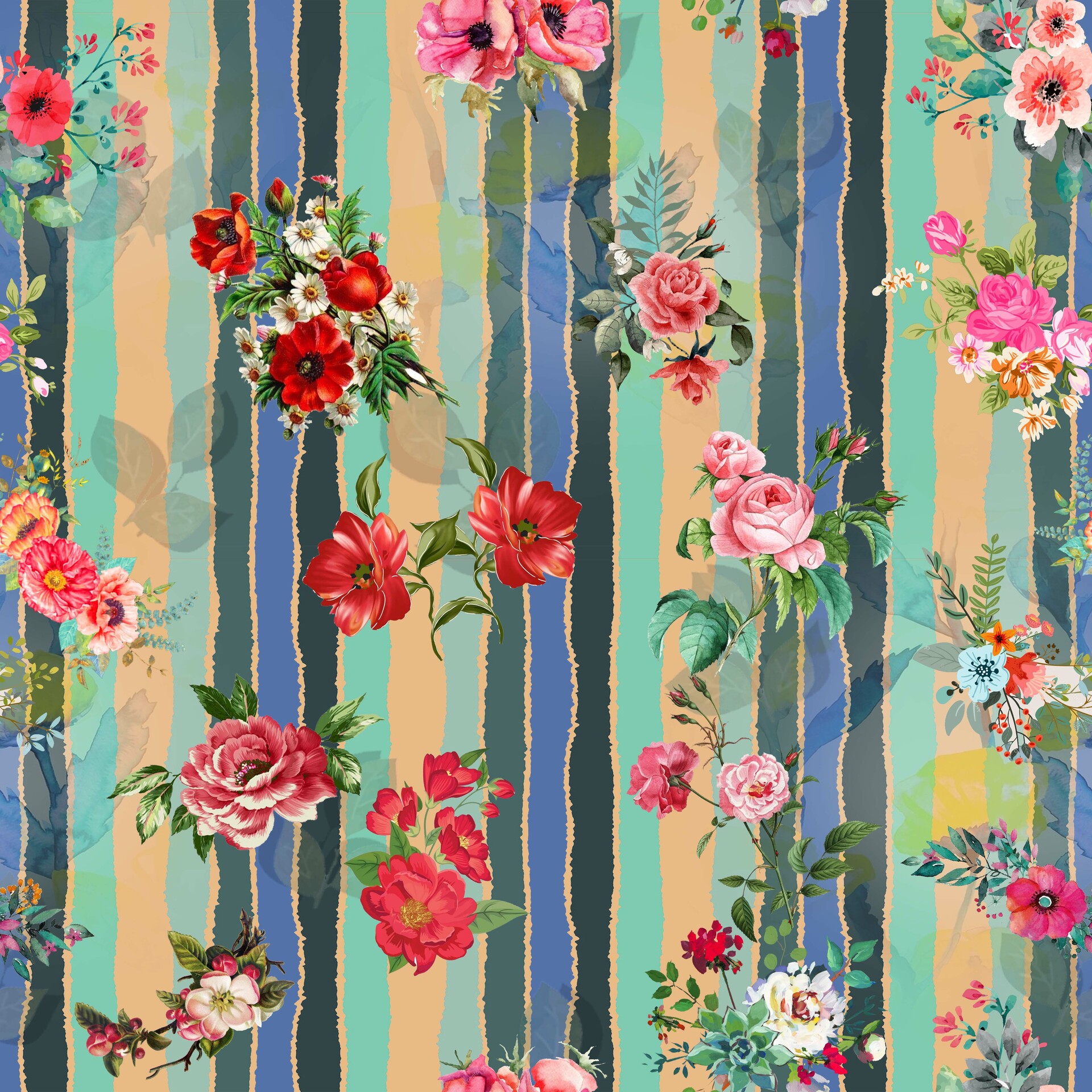 Wallpaper Floral Background