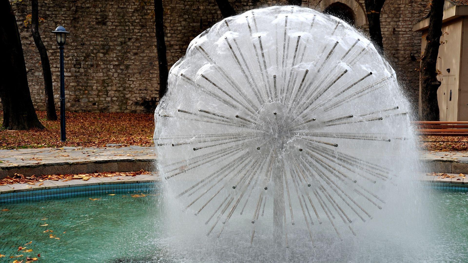 Water Fountain Background