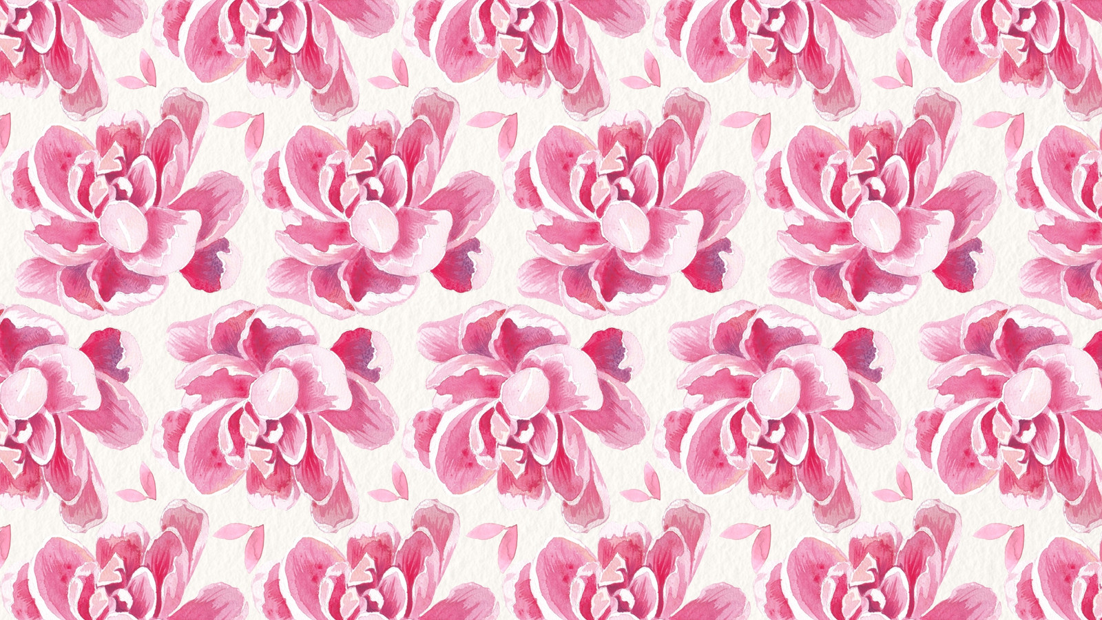 Watercolor Flower Desktop Background