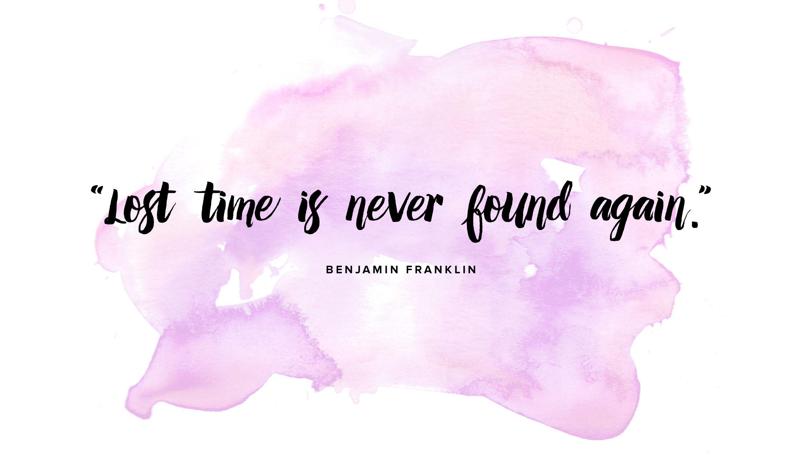 Watercolor Quote Background