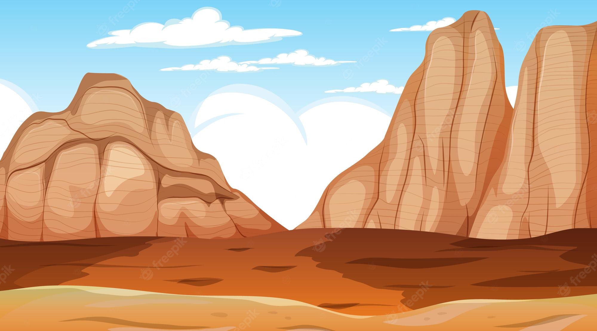 Western Cartoon Background