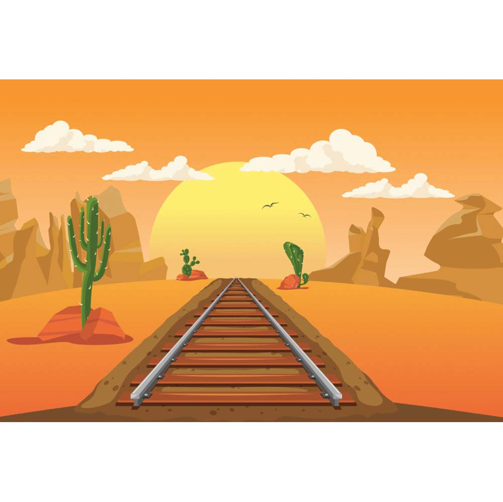 Western Cartoon Background