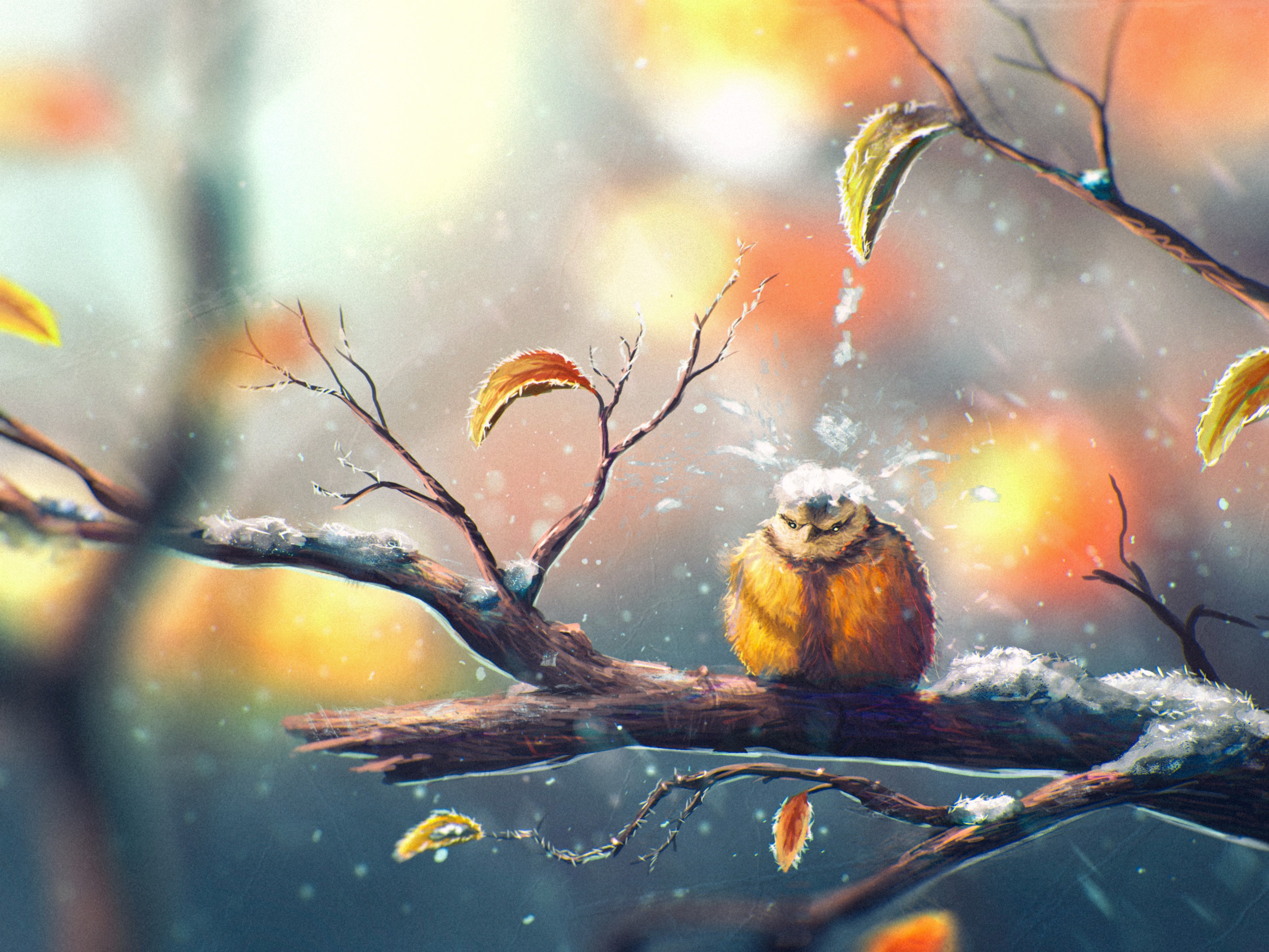Winter Animal Nature Backgrounds