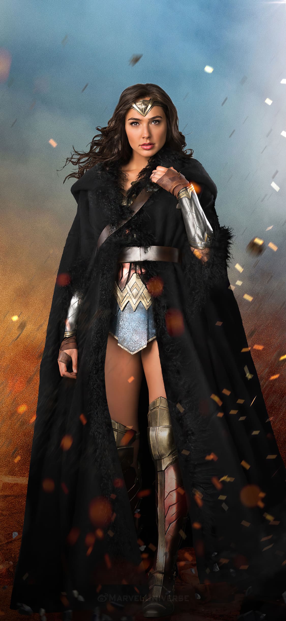 Wonder Woman Phone Background