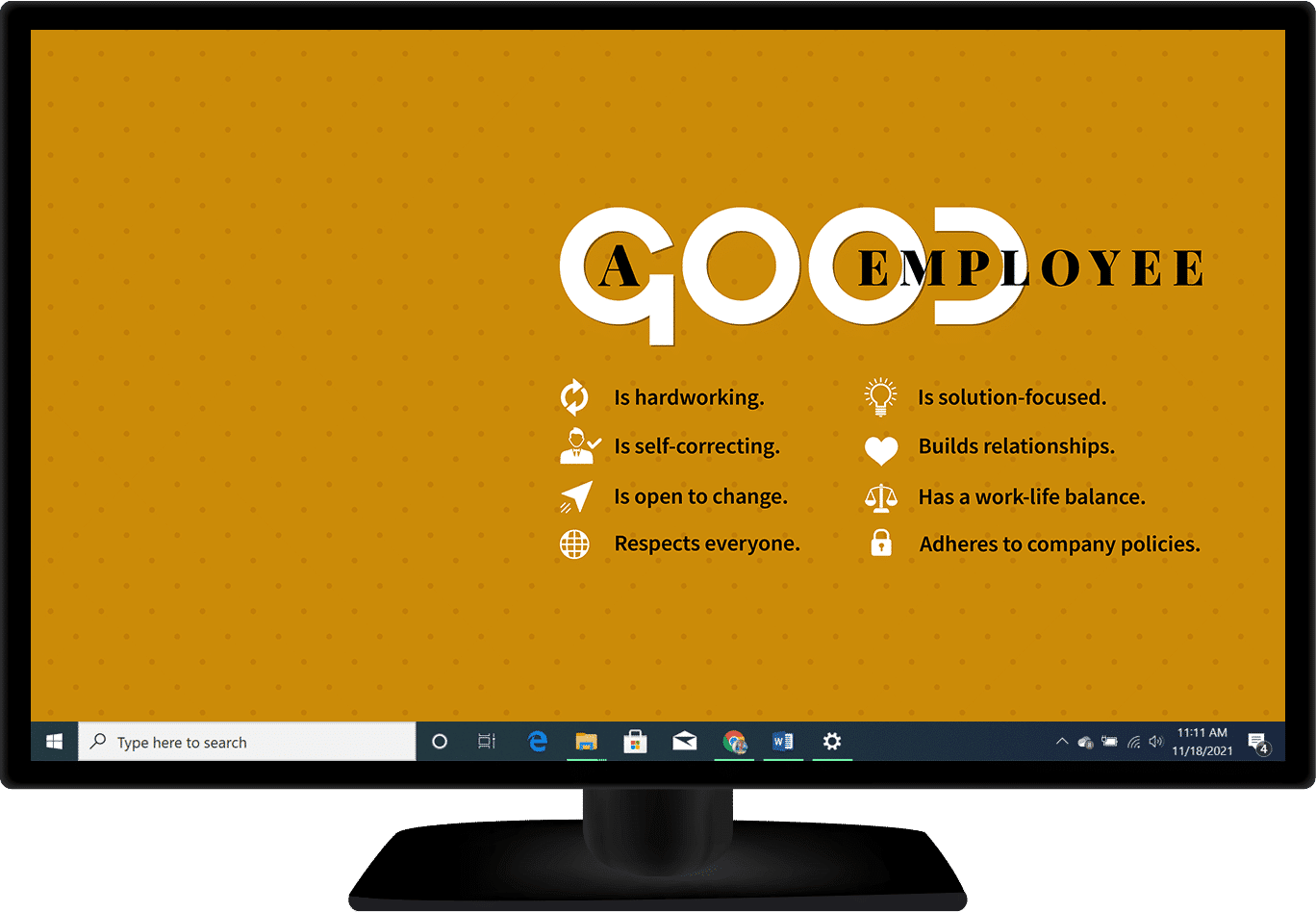 Work Appropriate Desktop Background