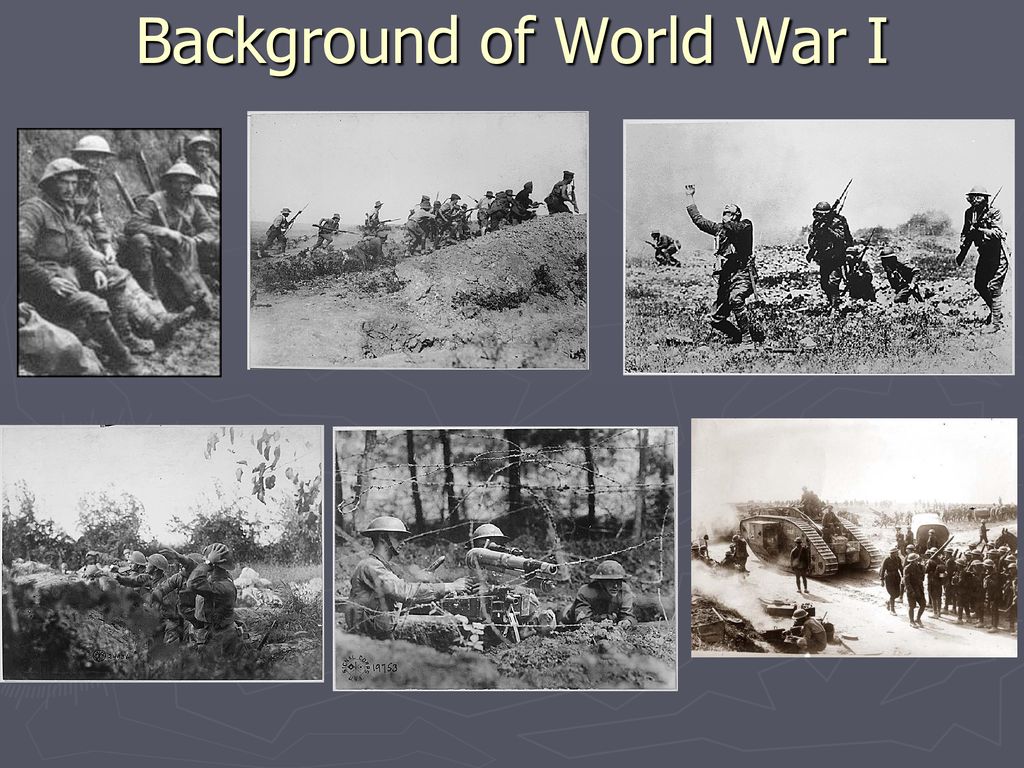 World War 1 Background