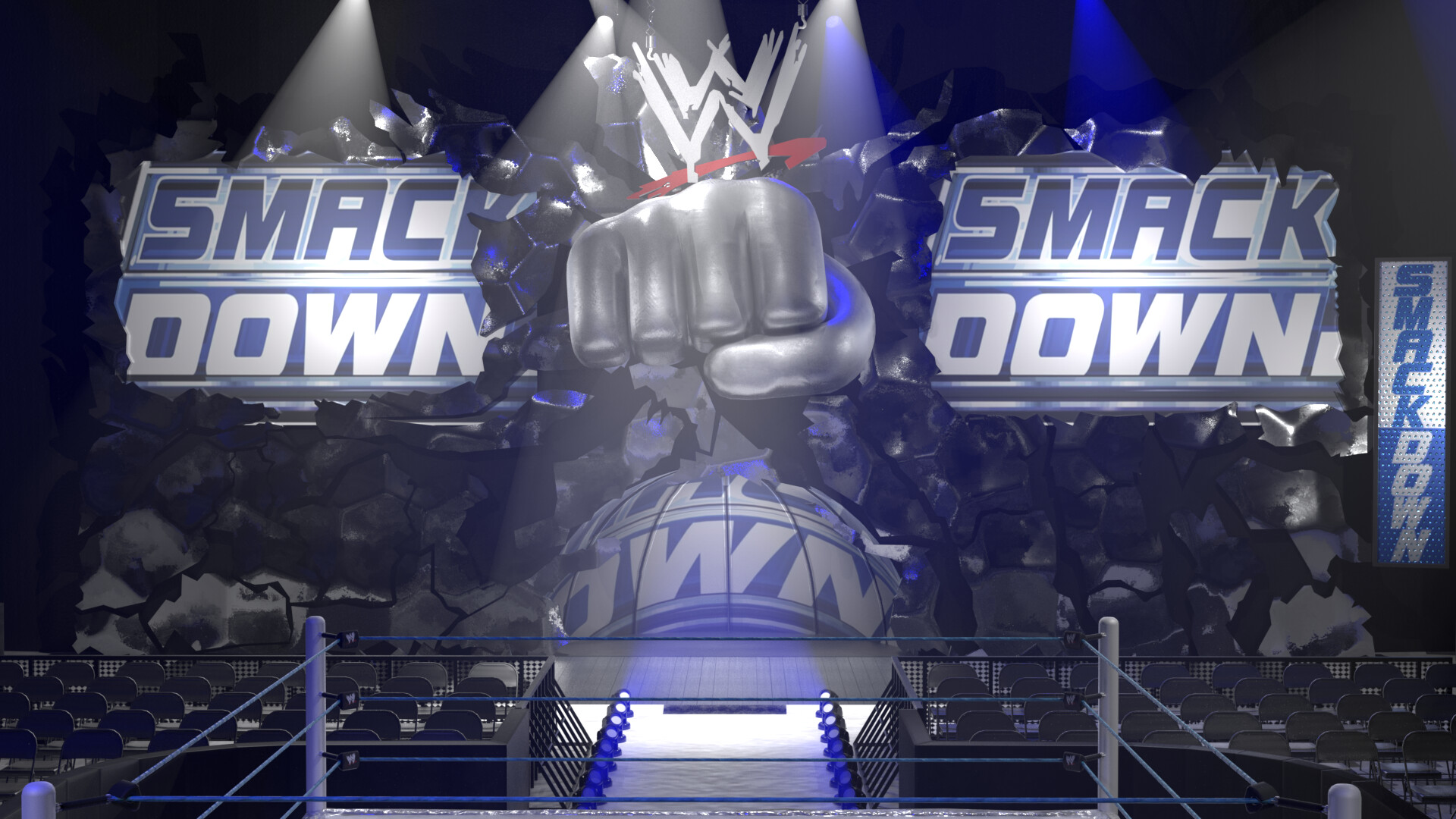 Wwe Smackdown Background